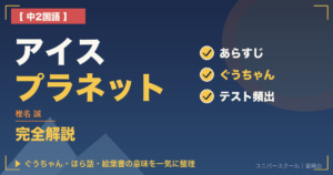 中2国語『アイスプラネット』(椎名誠)完全解説 - ユニバースクール