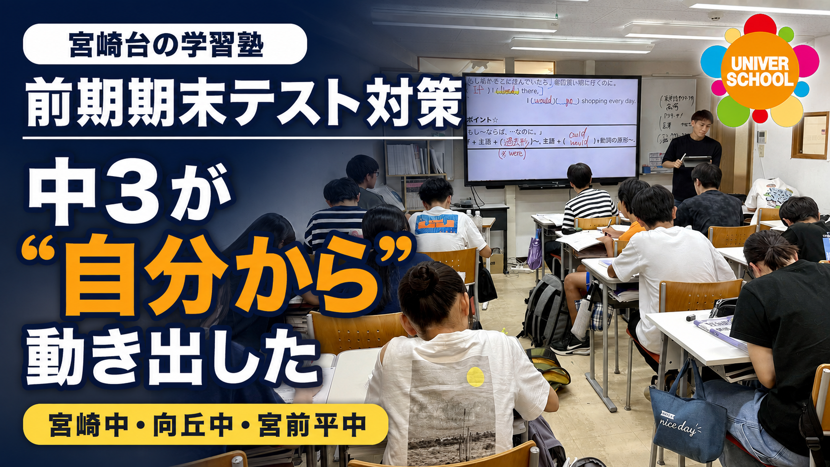 宮前平中学 前期期末テスト対策 2026